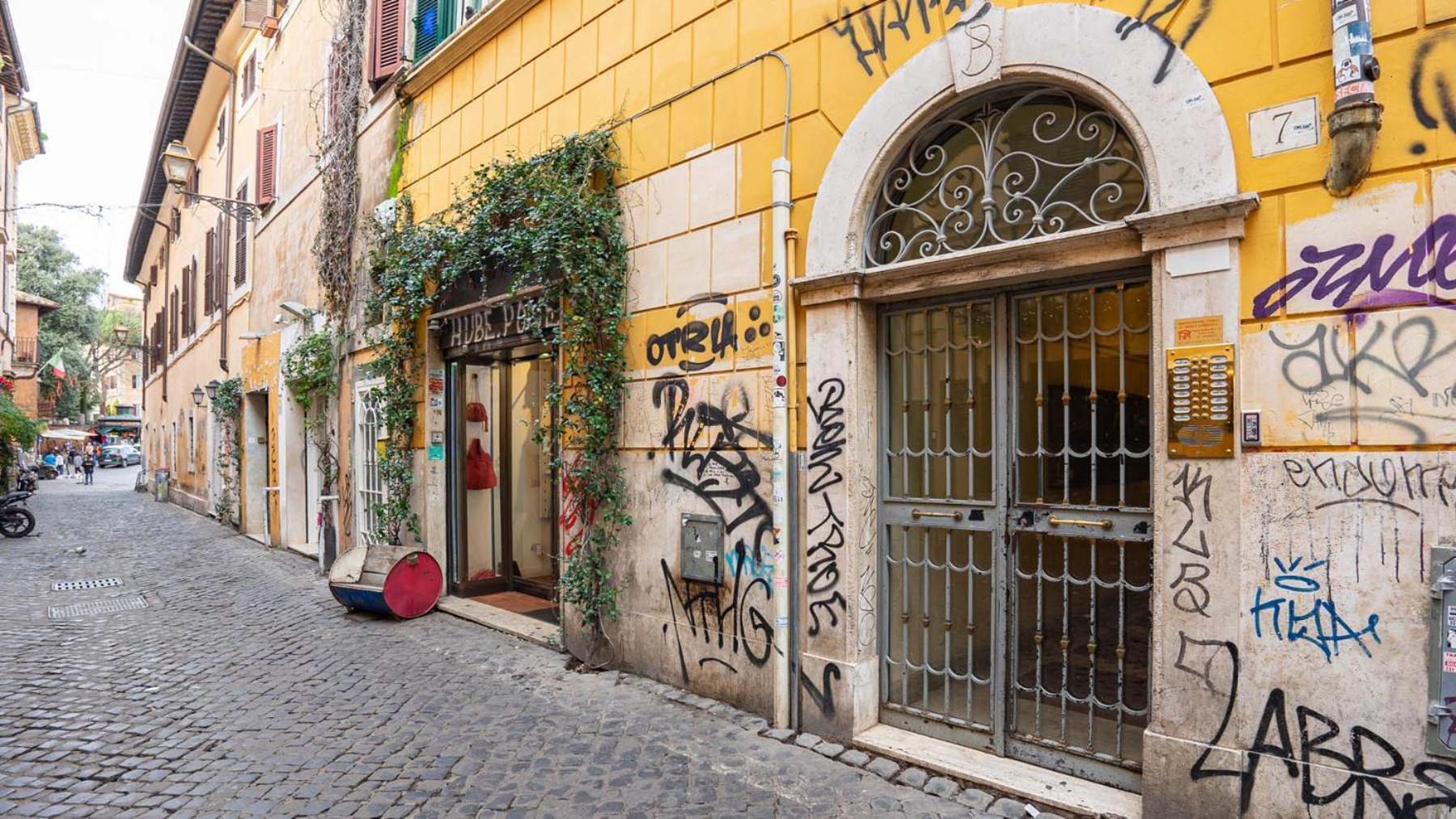 Cozy Nest With Terrace In Trastevere Roma Eksteriør bilde